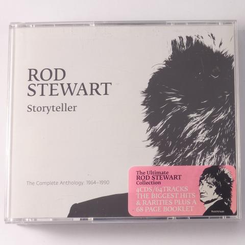 Rod Stewart Storyteller - The Complete Anthology: 1964 - 1990 4 × CD Compilation Reissue