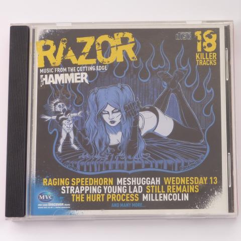 Various Razor (Music From The Cutting Edge) CD Compilation Promo