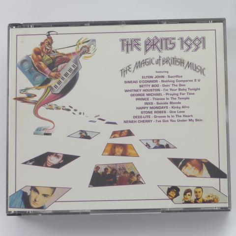 Various The Brits 1991 (The Magic Of British Music) 2 × CD Compilation PDO Pressing